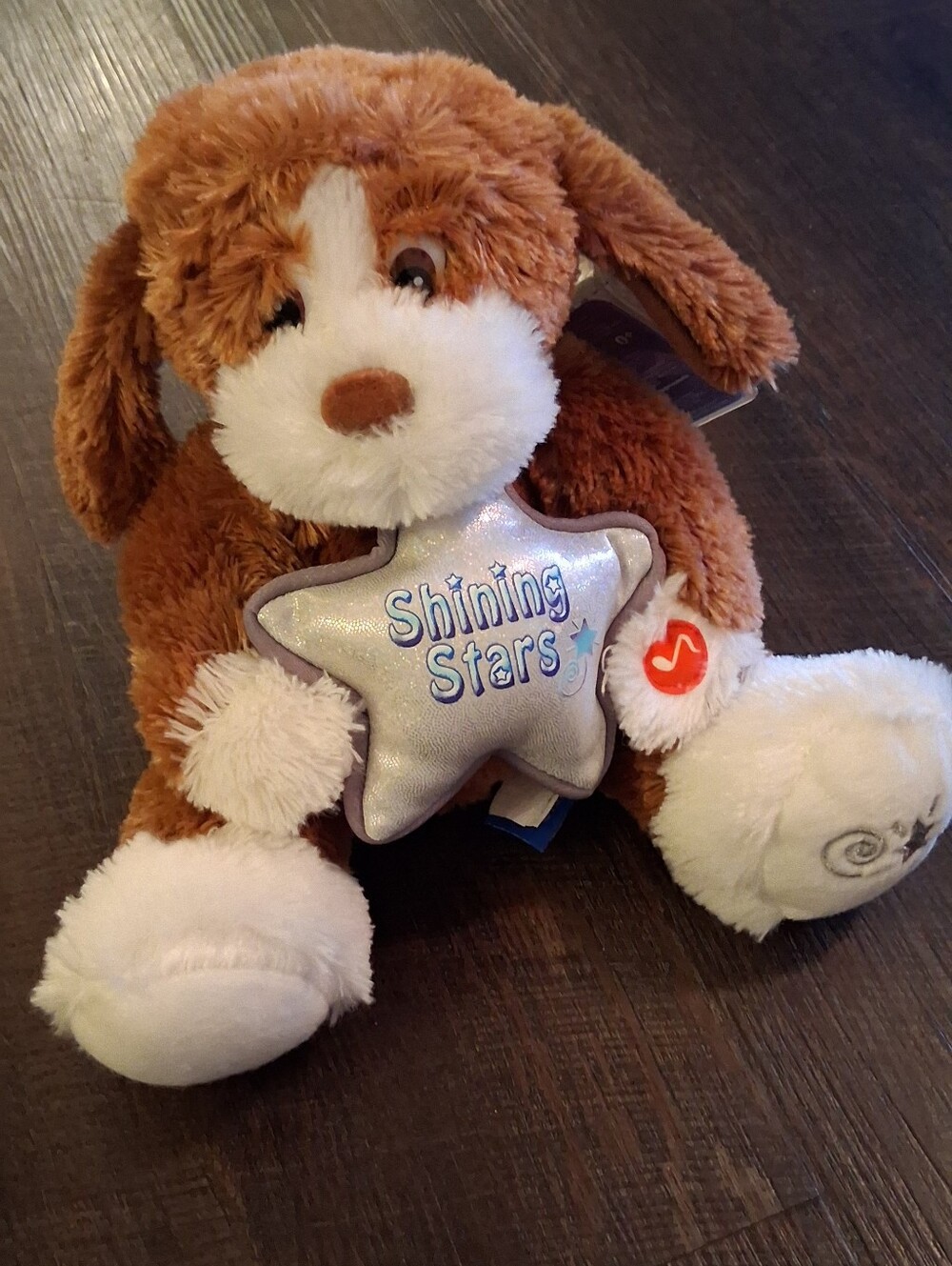 Russ Shining Stars Puppy Dog Stuffed Animal.